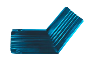 Колено трубы 60гр. ВС Foramina 100 мм Freeze двусторонний Grey