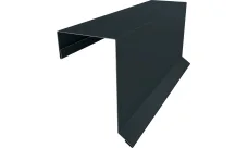 Торцевая планка фальц для фальца 65*97 мм сталь 0,5 мм Velur 2м Grand Line