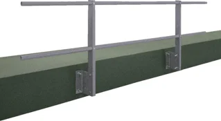 Ограждение кровельное 1200 мм Неоцинков+порошковый окрас 3000 мм SteelX, арт. 475943