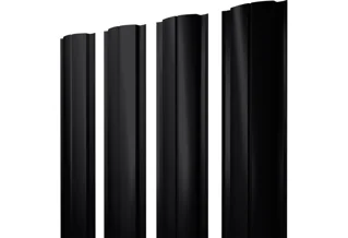Штакетник металлический Полукруглый Bordex thin прямой SteelX