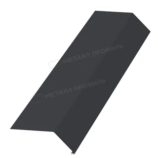 Парапетная крышка прямая для забора для профнастила 150 мм сталь 0,45 мм Drap TX двусторонний 3м Grand Line