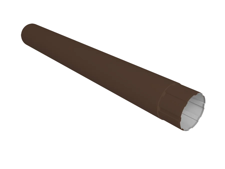 Труба 3м Ruplast 80 мм Белый