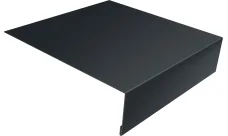 Планка околооконная фальц для фальца 250*150 мм сталь 0,5 мм Rooftop Бархат 3м Stynergy