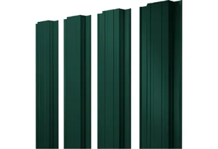 Штакетник металлический Прямоугольный Bordex edge прямой 0,092м 0,45 мм Полиэстер SteelX