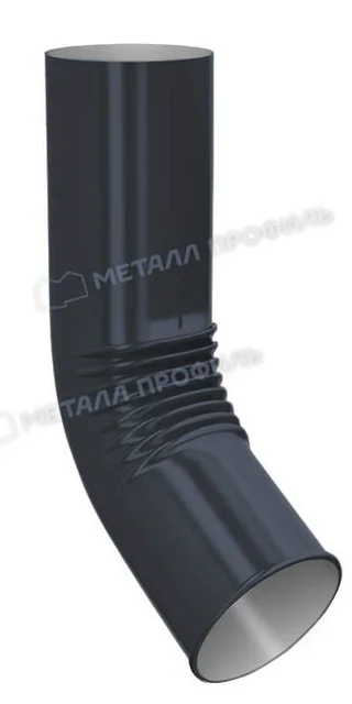 Колено сливное ВС Foramina 100 мм Freeze двусторонний Grey