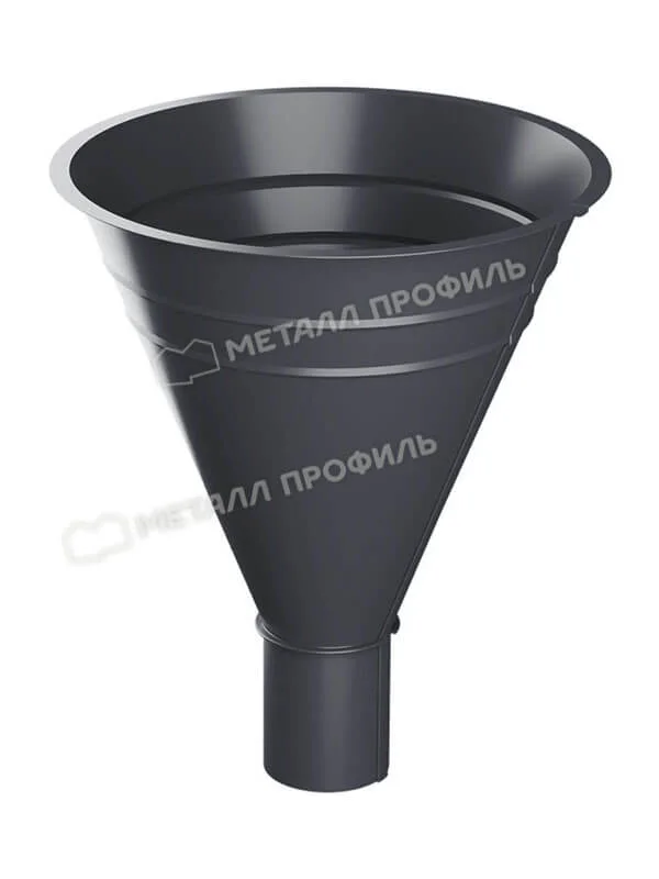 Воронка водосборная круглая Aquasystem 90 мм Медь Медь