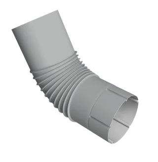 Колено трубы 60гр. ВС Foramina 100 мм PUR двусторонний, арт. 465045