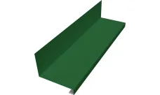Планка примыкание нижнее к трубе фальц для фальца 150*200 мм сталь 0,5 мм PureTech Mat 2м Металл Профиль