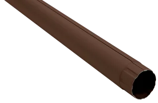 Труба 1м Aquasystem 90 мм PU matt двусторонний