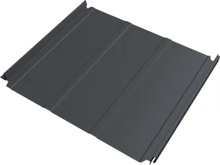 Фальцевая панель Grand Line Кликфальц Pro 517/470 мм Полиэстер 0,45 мм