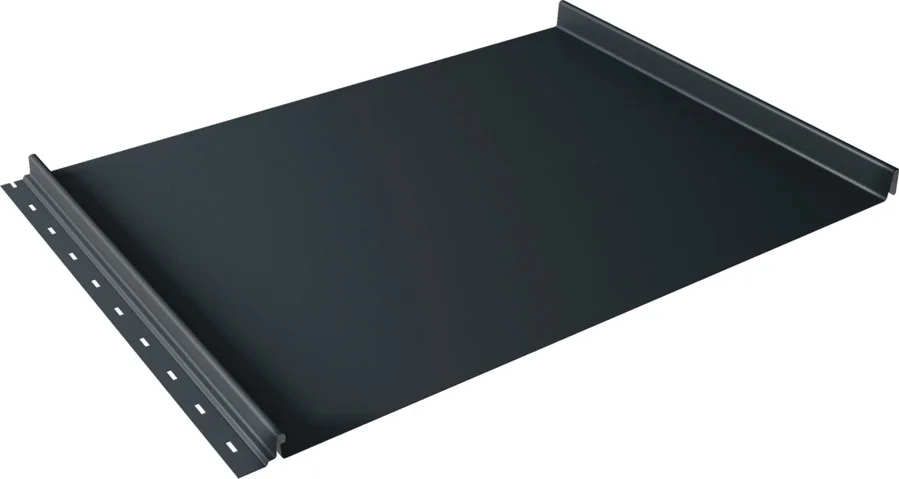 Фальцевая панель Aquasystem Силуэт-8 530/500 мм Rooftop Бархат 0,5 мм