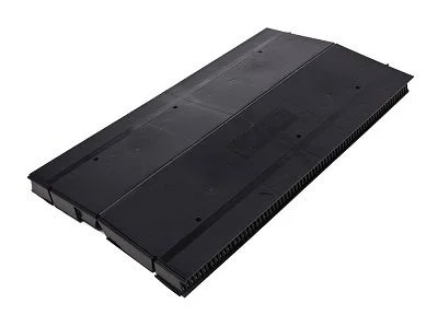 Аэратор скатный более 25гр. Vilpe Huopa-KTV 380*450 мм Черный (RR 33/RAL 9005)